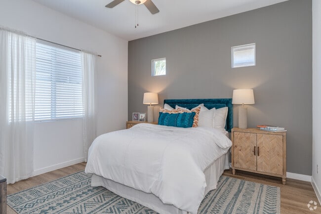 3BR, 2BA - 1,265SF - Primary Bedroom