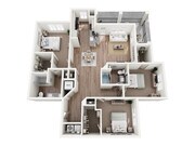 C1.1 floor plan Arcadia at Carolina Forest