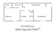1BR/1BA