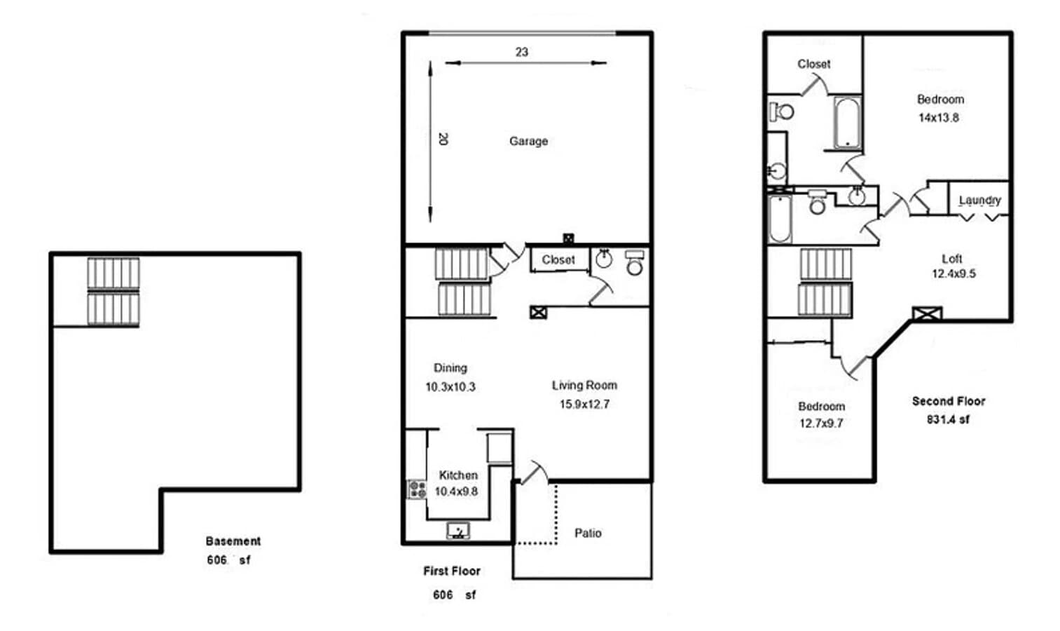 Photo - 2 Bedroom Townhome with Community Pool