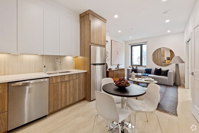 The Oxford Lynn - Model A06 Kitchen & Living Room - The Oxford Lynn Rental