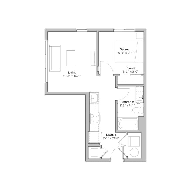 2D A1.jpg - Melody on Main Apartments