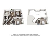 Loft 1 floor plan The Carson