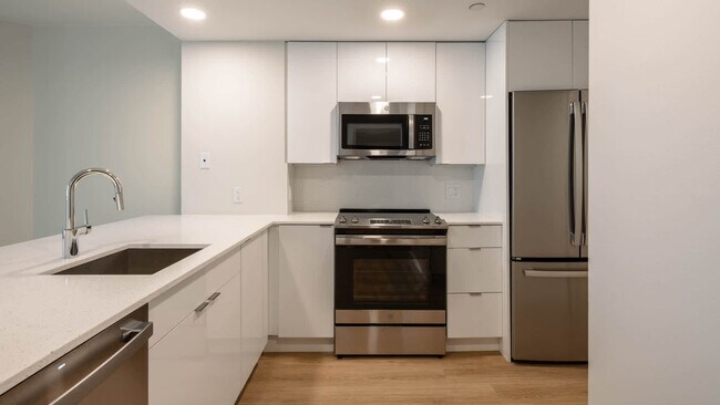Kitchen with Stainless Steel Appliances