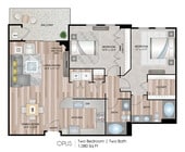 1080 Square Feet