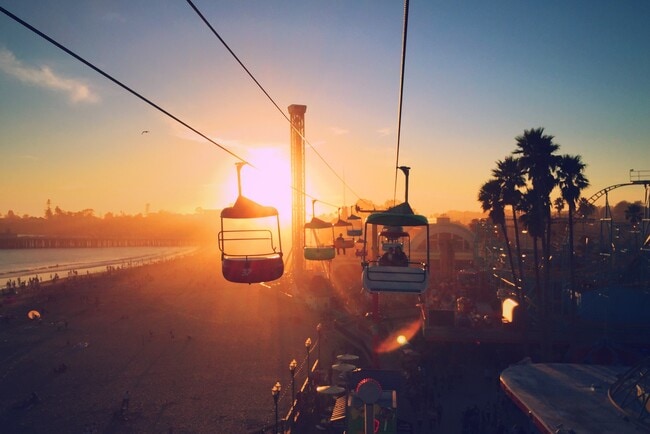 Santa Cruz Boardwalk Ride