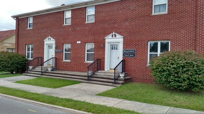 Street View of Bldg-Apts on 2nd Floor-Parking in Rear - 69 E First St Unit Apt #301