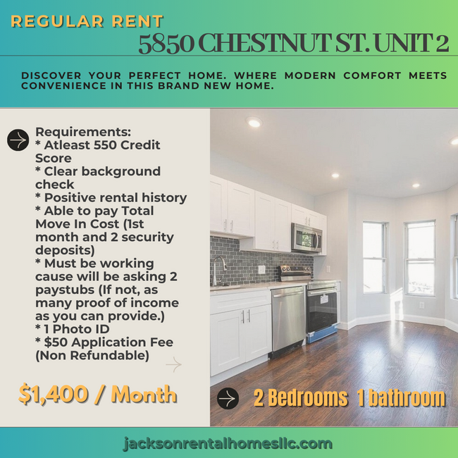 Photo - 5850 Chestnut St Rental
