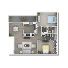 2A - 1,150 SQ.FT