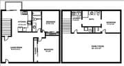 3 BR Floor plan