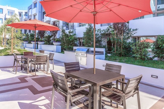 Outdoor BBQ Grilling Area