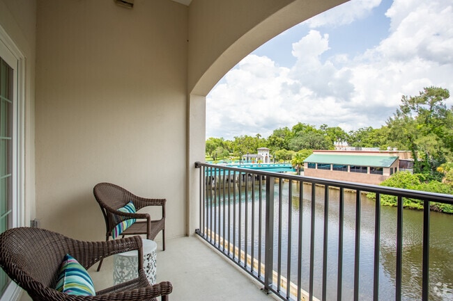 2BR, 2BA w/ Den - 1,470 SF Cotee - Balcony
