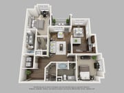 Element South - B3 - 2 Beds - 2 Baths - 1152 Sq. ft.