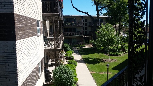 view from balcony