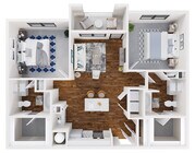 Plano de planta B1 de Ascend at Celina Hills