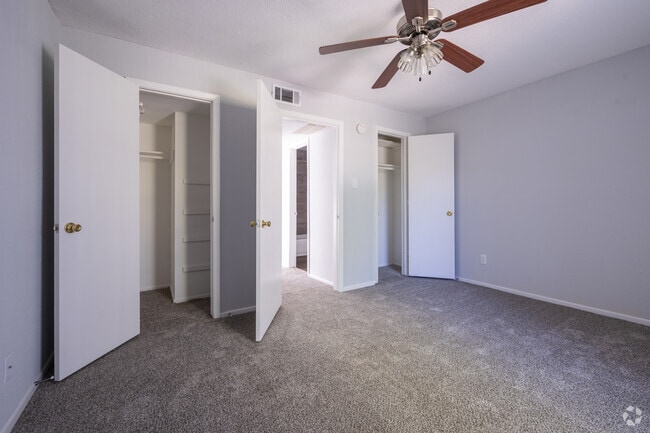 Bedroom 1 - 2BR, 1BA - 818SF