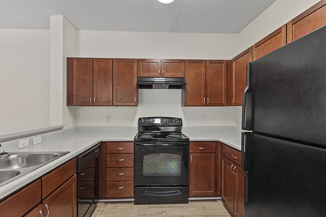 Cocina terminada - Ashley Square at SouthPark