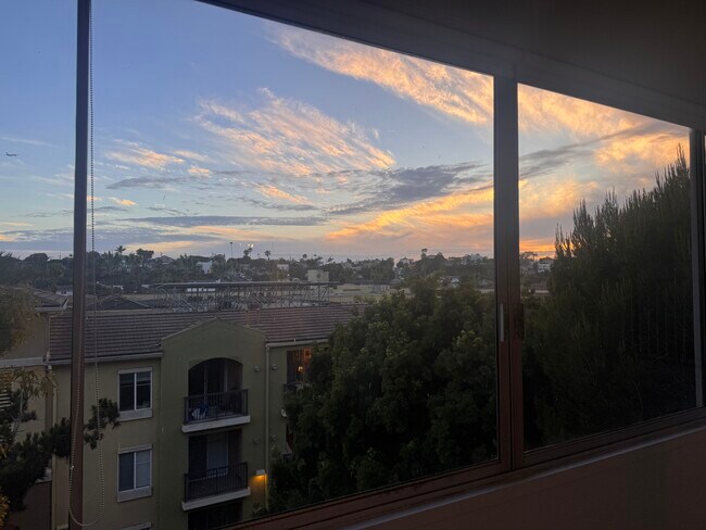 Beautiful at sunset; full shades & locks