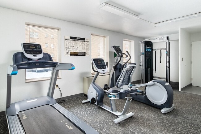 24-hour fitness center