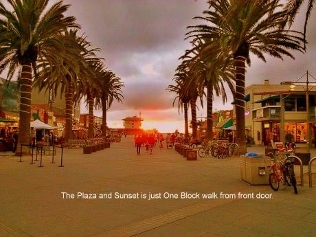 1 Block wake out front door to Plaza Sunset - 65 10th St Unit 3