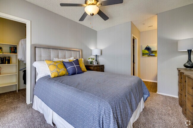 Main Bedroom - 2BR, 2BA - 965SF