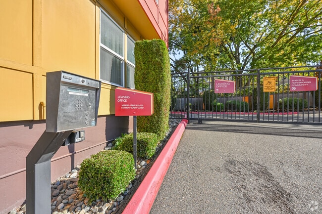Call Box with Security Gate