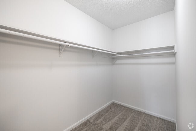 2BR, 2BA - 1,000SF - Primary Bedroom Closet