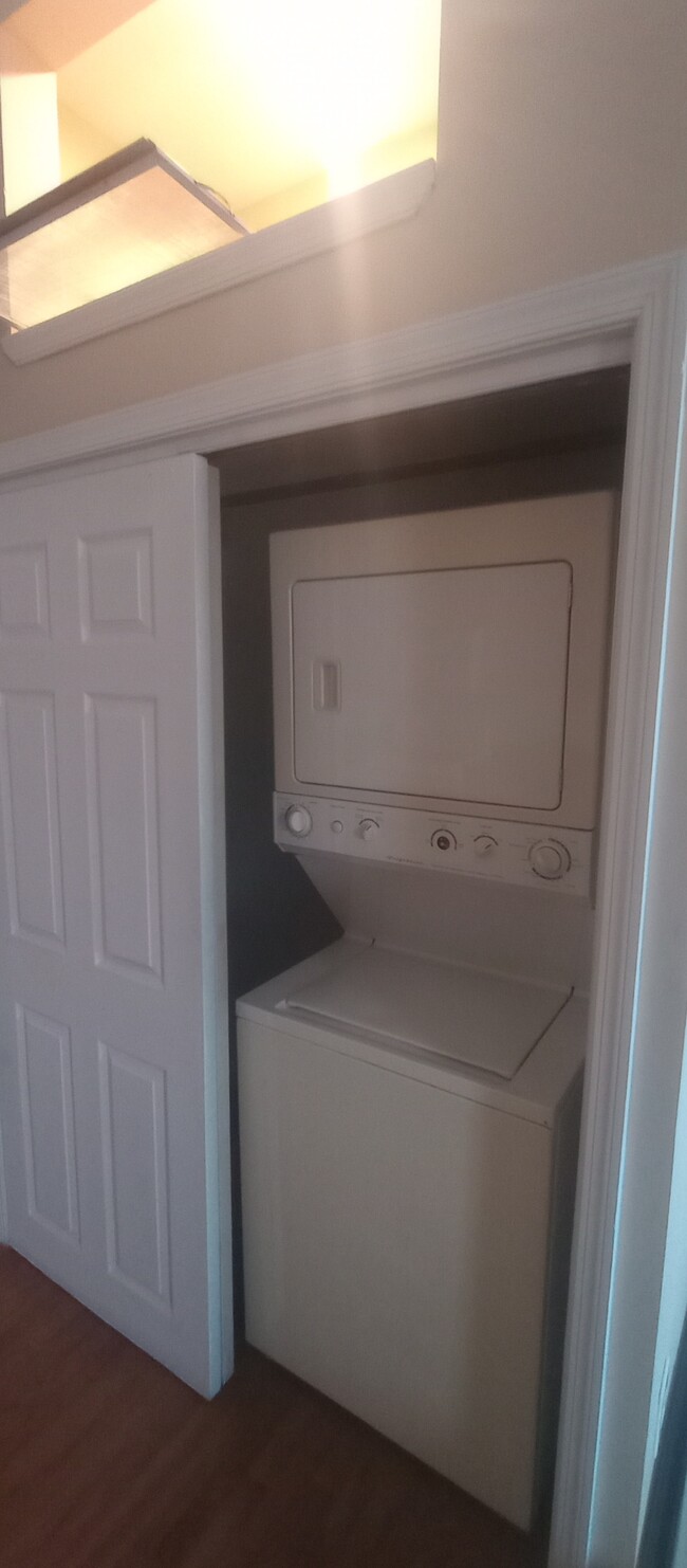 Closet with washer/dryer - 2528 S 13th St Apartments Unit B