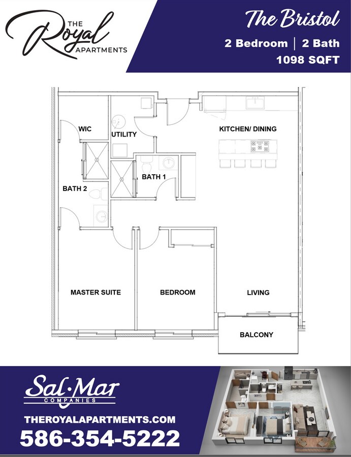 THE BRISTOL - THE BRISTOL Unit 25245 Golden Way Dr. # 113