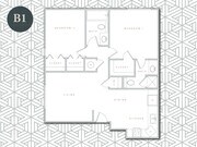 B2 Plan || 2 Bed, 2 Bath