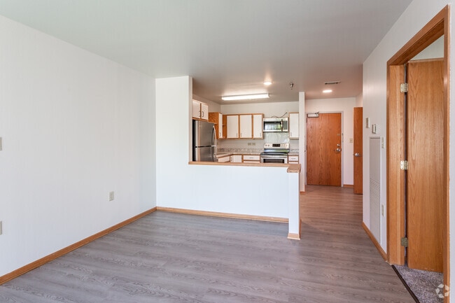 1HAB - Sala de estar - West Field Apartments
