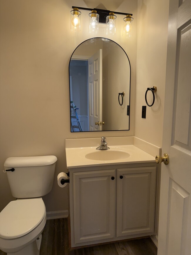 Downstairs half bath