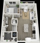 Plano de planta A2 Populus Pooler