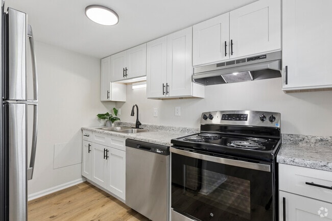 Apartamento Elite de 2 habitaciones y 1 baño - 790 pies cuadrados - Cocina - The Vale at Walnut Creek