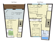 2 Bedroom Townhouse