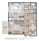 800 Square Feet