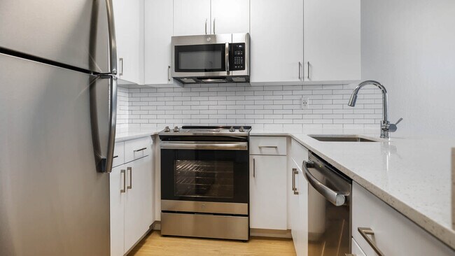 Kitchen with Stainless Steel Appliances