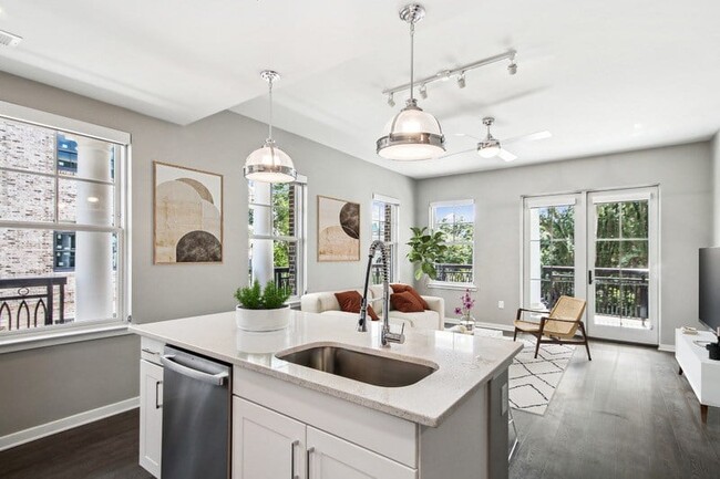 Society Kitchen and Living Room - Society at Laurens