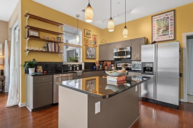 Photo - Price Reduced! Downtown Durham 1bd/1ba Corner-Unit Condo with On-Site Personal 1-Car Garage!
