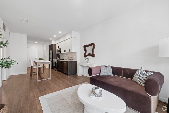 2 habitaciones, 1 baño - 800 pies cuadrados - Sala de estar