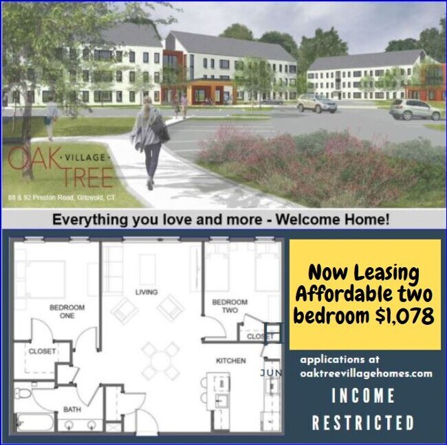 Oak Tree Village Apartments For Rent in Griswold, CT