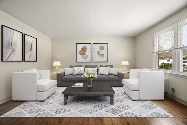 Living area - The Fairways Apartments