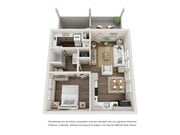 1 Bed Olive Carriage