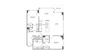 Two Bedroom Two Bath (1,284 SF)