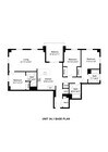 3 Bed/3 Bath w/ Balcony