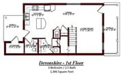 Devonshire - 1st Floor Plan