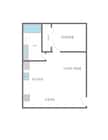 1 dormitorio 1 baño