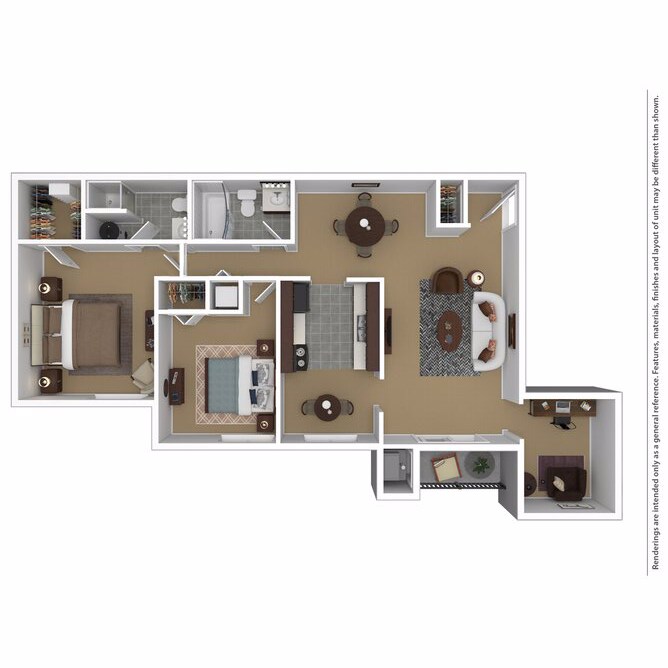 Willowdale 2BD 2Bath 1067sqft - 2 Bedroom/2 Bathroom-1067