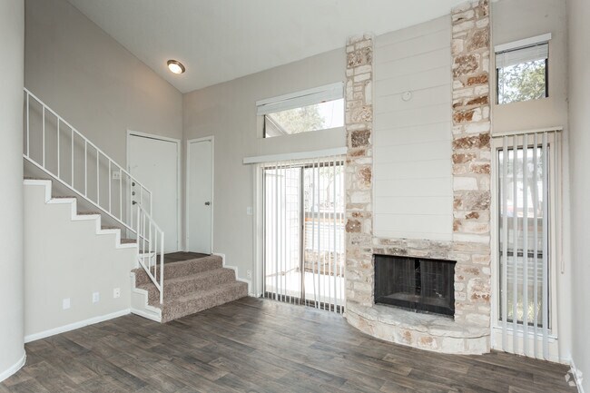 1BR, 1.5BA LOFT - 925SF Living Room