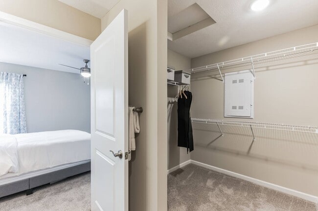 En-suite Closet in the Main Bedroom